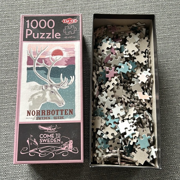 1000 pc. Come To Sweden Norrbotten Puzzle - Picture 2 of 5